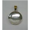 Image 2 : Native American Navajo Silver Overlay Pendant