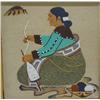 Image 2 : Native American Navajo Sand Painting By Gherrera