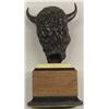 Image 2 : Bronze Buffalo Scout Sculpture by Joe Voss