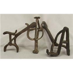 3 Antique Branding Irons