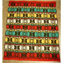 Vintage Cowboy Cotton Camp Blanket