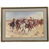 Image 1 : Framed Print Dismounted By Frederick Remington