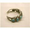 Image 2 : Native American Navajo Silver Turquoise Bracelet