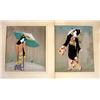Image 1 : 2 Japanese Silk Paintings