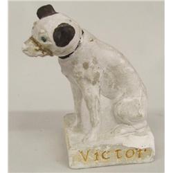 RCA Victor Chalkware Dog Advertising