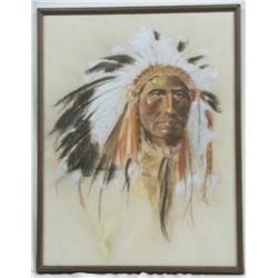 Original Oil Pastel By Jon Kress