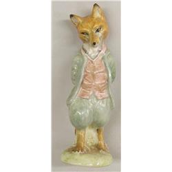 1950s Beatrix Potter's Porcelain Fox