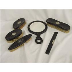 Antique Dressing Set In Original Box