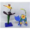 Image 2 : Oaxacan Alebrije Hummingbird and Cat