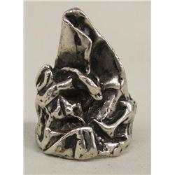 1960's Greenwich Village Sterling Artist Ring