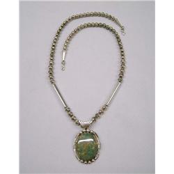 Native American Navajo Silver Necklace by Draper