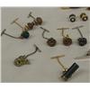 Image 2 : Estate Collection of 6 Cuff Link/Tie Tac Sets Plus Misc.