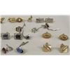 Image 4 : Estate Collection of 6 Cuff Link/Tie Tac Sets Plus Misc.