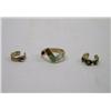 Image 1 : Native American Zuni ring and ear cuffs