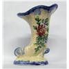 Image 1 : Occupied Japan Pottery Cornucopia Bud Vase