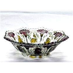 Antique Goofus Glass Bowl