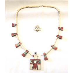 Native American Santo Domingo Necklace