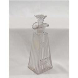 Antique Sun Purple Glass Oil and Vinegar