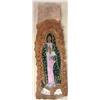 Image 4 : Hand Carved and Painted Stone Virgin of Guadalupe