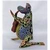 Image 3 : Oaxacan Alebrije Frog with Guitar by David Blis