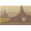 Image 2 : ''Monument Valley'' Numbered Serigraph by O'Leary