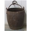 Image 1 : Antique Iron Ore Bucket MUST BE PICKED UP