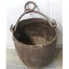 Image 2 : Antique Iron Ore Bucket MUST BE PICKED UP