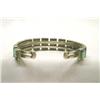 Image 3 : Native American Zuni Silver Turquoise Bracelet