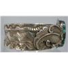 Image 3 : Native American Navajo Silver Turquoise Bracelet