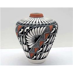 Native American Acoma Jar by E. Antonio