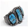 Image 2 : Native American Navajo Turquoise Bracelet