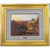 Image 1 : Gold Gilded Framed Signed Print By Dick Reynolds