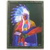 Image 1 : Native American Signed Numbered Framed Print