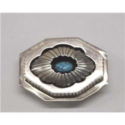 Native American Navajo Silver  Belt Buckle