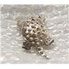 Image 1 : Native American Navajo Silver Horned Toad Pin