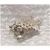 Image 2 : Native American Navajo Silver Horned Toad Pin