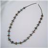 Image 1 : Native American Navajo Turquoise Pipestone Necklace