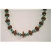 Image 2 : Native American Navajo Turquoise Pipestone Necklace