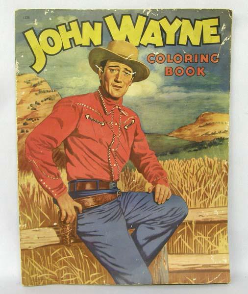 John Wayne Coloring Book