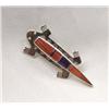 Image 1 : Native American Navajo Lizard Pin/Pendant by Vandever