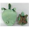Image 3 : Pair of Decorative Hand Painted Turtles