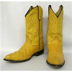 Pair of Womens Mexican Leather Mezquite Boots