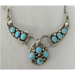 Native American Navajo Turquoise Necklace