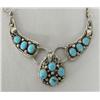 Image 1 : Native American Navajo Turquoise Necklace