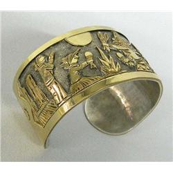 Native American Navajo Storyteller Bracelet by Becenti