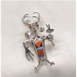 Native American Navajo Pin/Pendant by Vandever