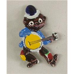 Vintage Minstrel Bakelite Pin