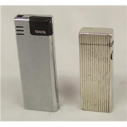 2 Lighters, Vintage Dunhill & Tanita Quartz