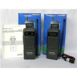 Two Radio Shack 5W 40-Channel Walkie-Talkie Radios