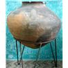 Image 2 : Mexican Large Pot on Wire Stand MUST BE PICKED UP